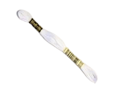 DMC Broderigarn 000 - farve B5200 - Sne hvid