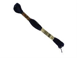 DMC Broderigarn 021 - farve 823 - M. Mat blå