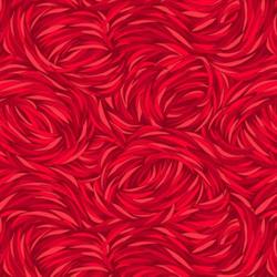 Tempest patchworkstof - Rød