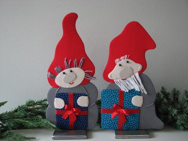 gavenisser – mønster med papskabeloner fra houhou design