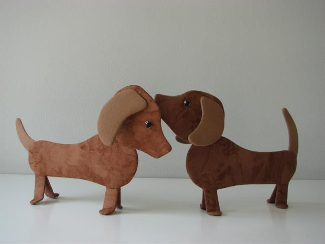 Gravhund mønster sy søde gravhunde – mønster fra houhou design