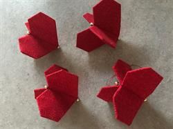 4D Hit hjerter til ophæng - Gratis DIY