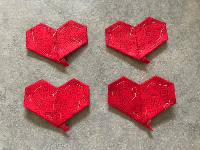 4D Hit hjerter til ophæng - Gratis DIY