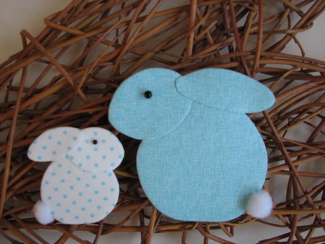 Påskehare med killingmønster 