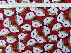 Snow merry patchworkstof - ansigter