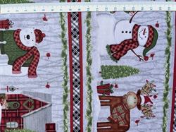 Snow Merry patchworkstof - Bort