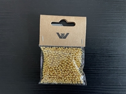 Guld voksperler 3 mm