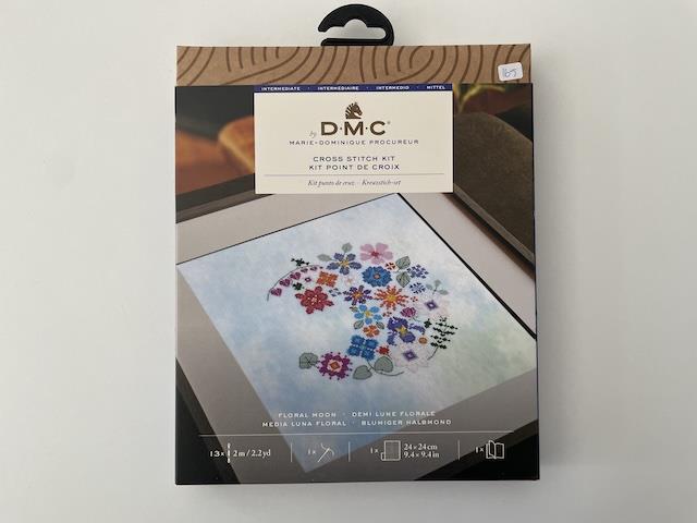 DMC Broderikit – Flower Moon af Marie-Dominique Procureur