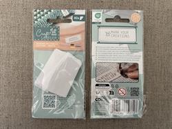 Craft labeler label 16 x 55 mm  - 40 stk i stof