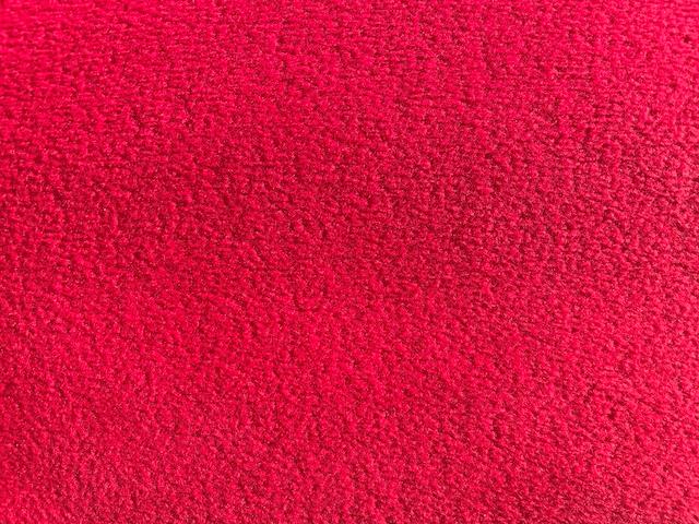 Super Fleece stof Anti pilling - Rød