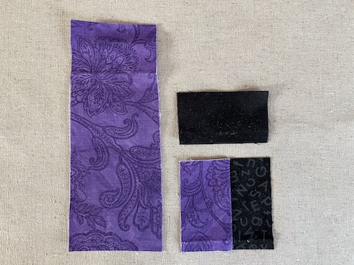 Hornblå- turkis blå patchwork tæppe