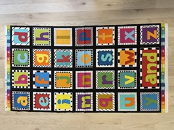 ABC motiver på patchworkstof 1 rapport