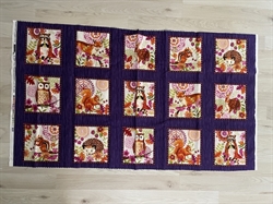 Skovens dyr 15 motiver på patchworkstof 1 rapport