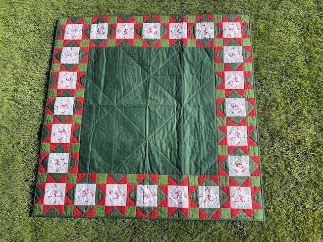 Nete Juletræstæppe mønster