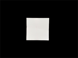 5 x 5 cm  udstandset Pap firkanter 