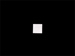 3 x 3 cm  udstandset Pap firkanter 