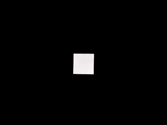 3 x 3 cm  udstandset Pap firkanter 