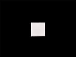 4 x 4 cm  udstandset Pap firkanter 
