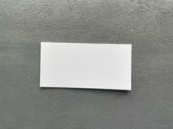 Rektangel 5 x 10 cm - færdig standset pap skabeloner (B-3)