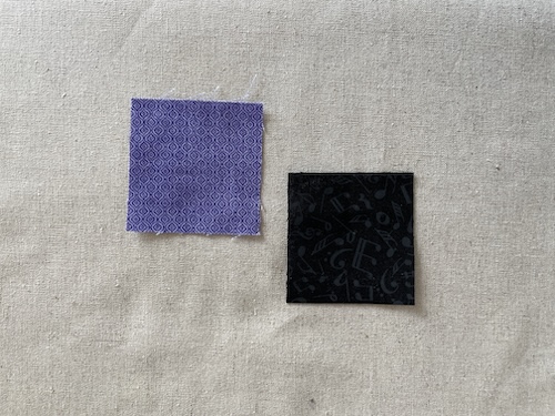 Strimler med trekanter er smukt Holte restetæppe