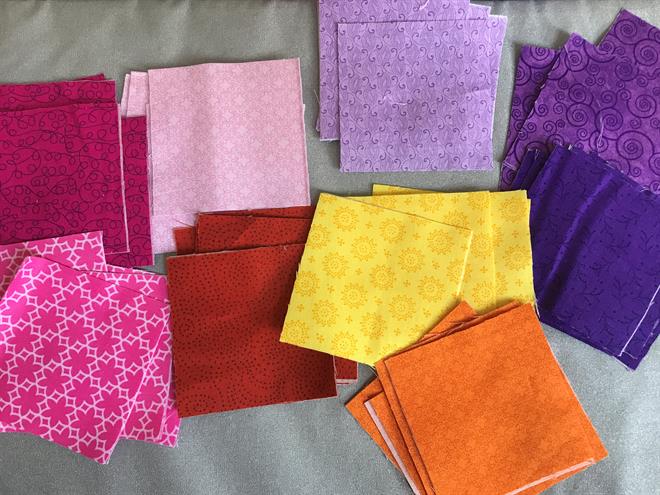 Gratis mønster på Sudoku patchwork tæppe / dug
