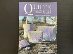 Quiltemagasinet nr 2 DK 2023 - patchwork blad på dansk