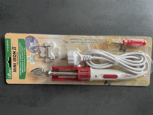 Clover Mini Iron 2 – Detaljernes bedste ven til patchwork, applikation og syning