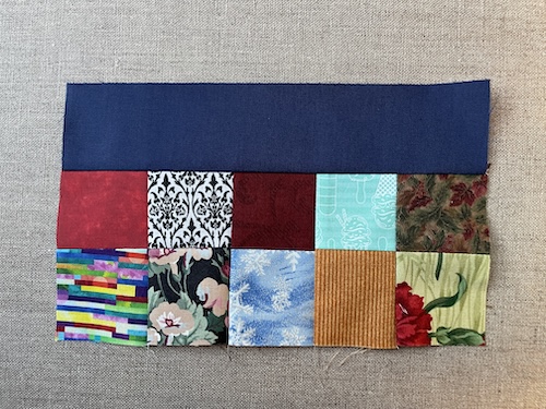 rødover restetæppe