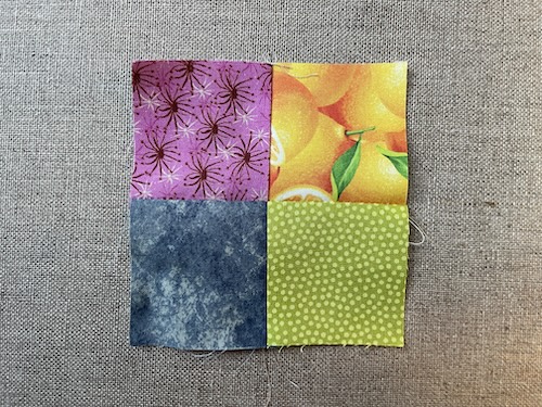 rødover restetæppe