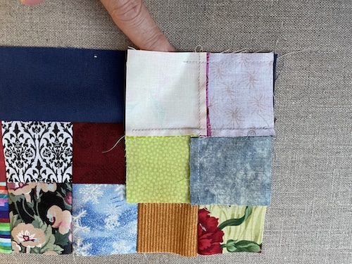 rødover restetæppe