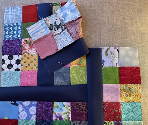 rødover restetæppe