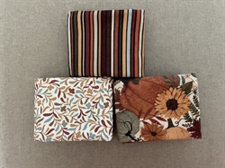 Autumn Homestead patchworkstof 3 stk/FQ Striber
