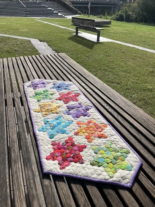 Sekskanter til Stjerne løber i alle farver Sekskanter til Stjerne løber i alle farver