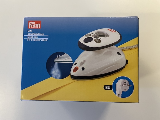 Mini dampstrygejern fra Prym – det perfekte værktøj til syning, patchwork og rejser