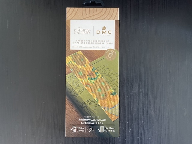 DMC broderi-kit The National Gallery bookmark – kunst i miniformat