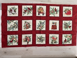 Klassiske jule motiver patchworkstof