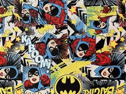 Batgirl på patchworkstof