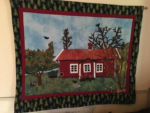 22. og 23. lod i Stay home - sy mere patchwork sammen - hver for sig