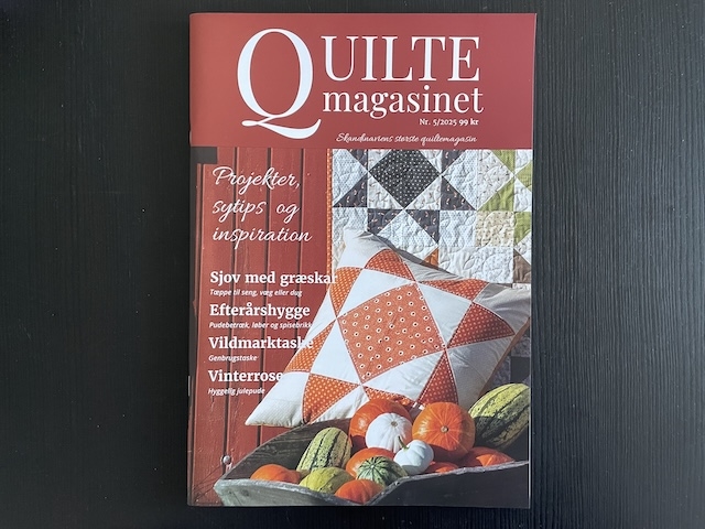 Quiltemagasinet nr 5 DK 2025 - patchwork blad på dansk
