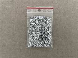 Sølv voksperler 3 mm ca 200 stk
