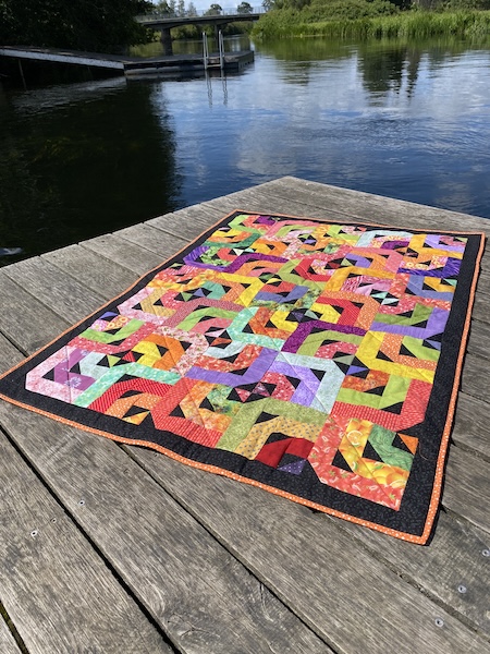 Holte patchwork tæppe Sjælland