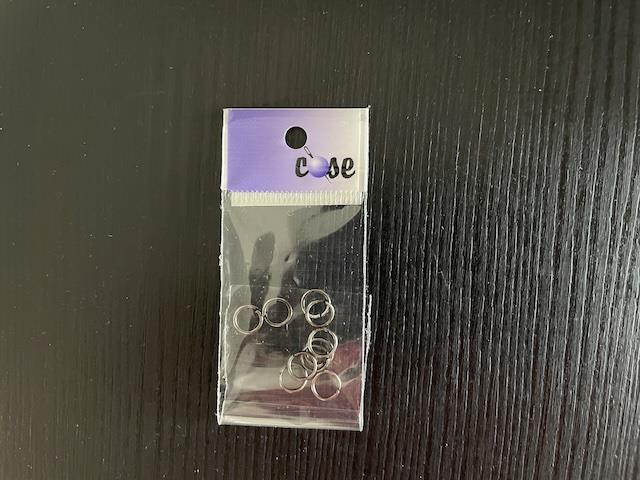 O-ring 6 mm til lynlås og vedhæng