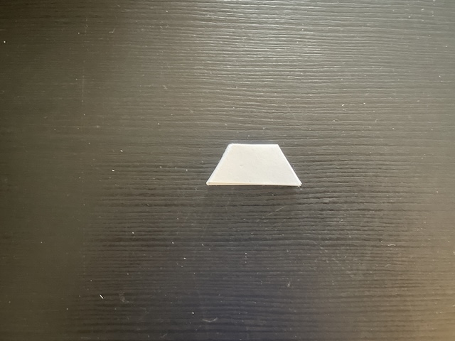 Halve sekskanter 2 cm - færdig standset pap skabeloner (J-1)