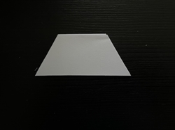 Halve sekskanter 7 cm - færdig standset pap skabeloner (J-4)