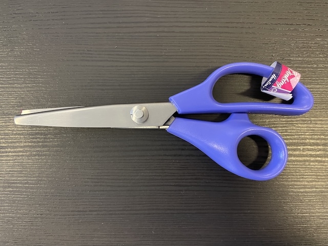 Takkesaks 20 cm fra Hemline Lilla håndtag