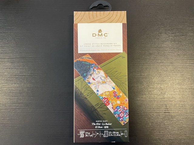 DMC broderikit Bookmark – Gustav Klimt "The Kiss"