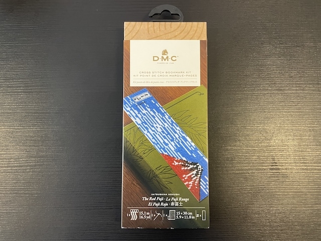 DMC broderikit Bookmark – Hokusai The Red Fuji