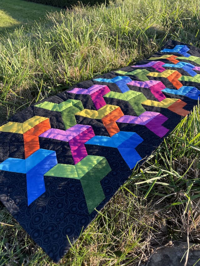  Halve sekskanter til håndsyet løber