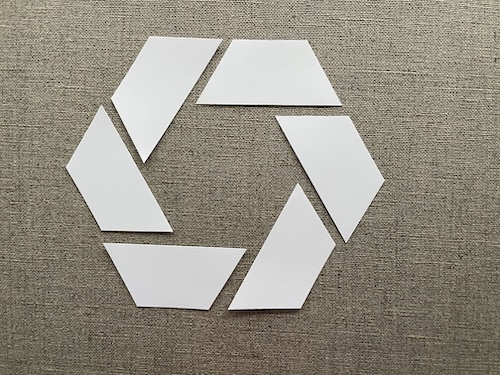 sekskantet dug    ​