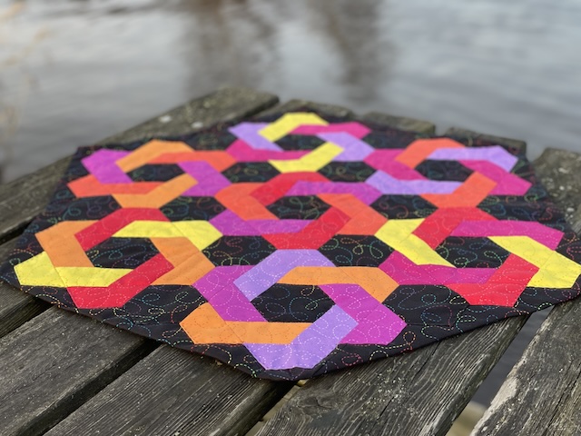 Halve sekskanter til seks kantet dug